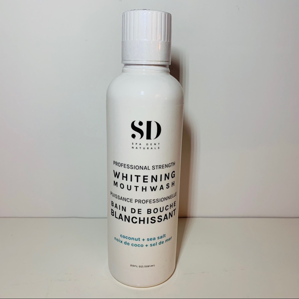 3/$20 NEW SD Spa Dent whitening mouthwash natural